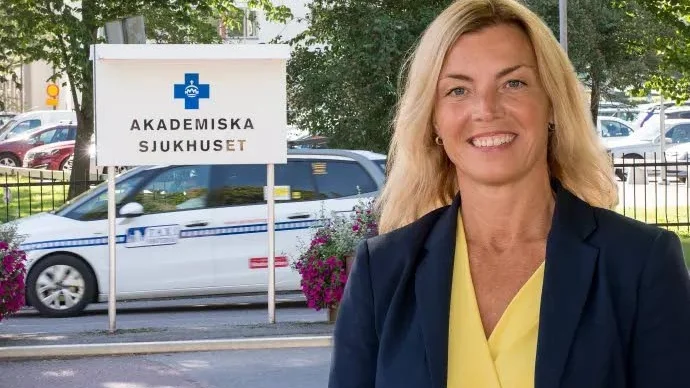 Louise Arodén Arvidsson, chef för enheten för e-hälsa vid Landstinget i Uppsala län.
