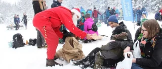 Hundratals vallfärdade till luciakaffe