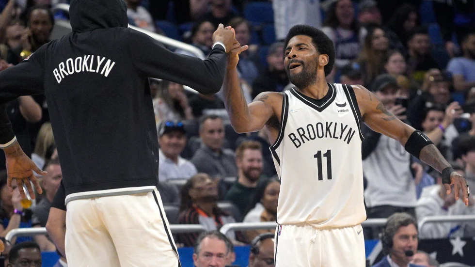 Kyrie Irving (höger). Arkivbild.