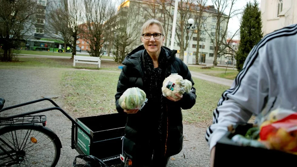 Ewa Johansson är insamlingsansvarig vid Stadsmissionen. Arkivbild.