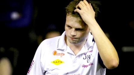 Gabriel Künka blev ende hemmaspelare att förlora en match.