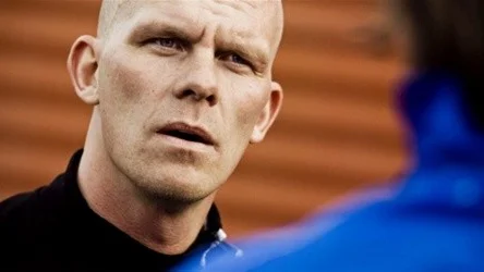 Jens Andersson med AIK på träningsläger i Tjeckien.