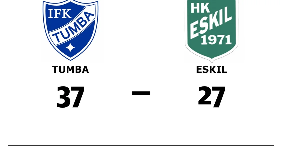 IFK Tumba HK vann mot HK Eskil