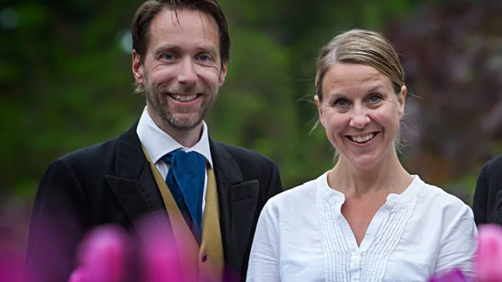 Fredrik Mattsson och Anna Araviadis.