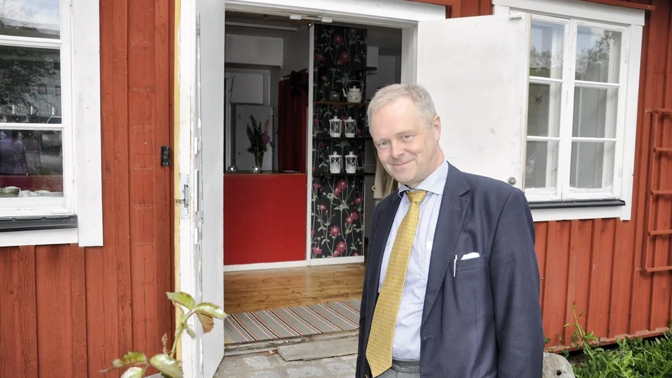Olof Nimhed, chef Västerviks Museum. Foto: Åsa Thaberman