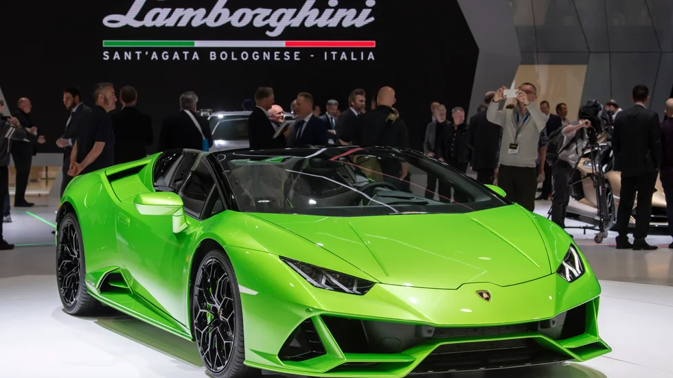 Lamborghini Huracan EVO Spyder. Arkivbild.