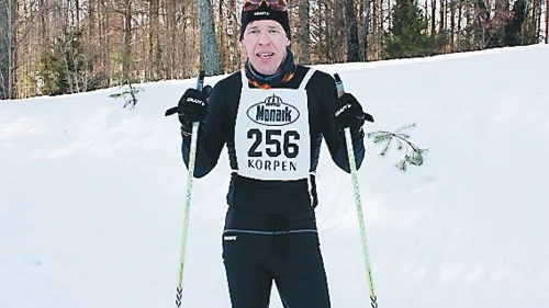 Joakim Svensson vann klubbmästerskapet för tredje året i följd och får därmed behålla vandringspriset.