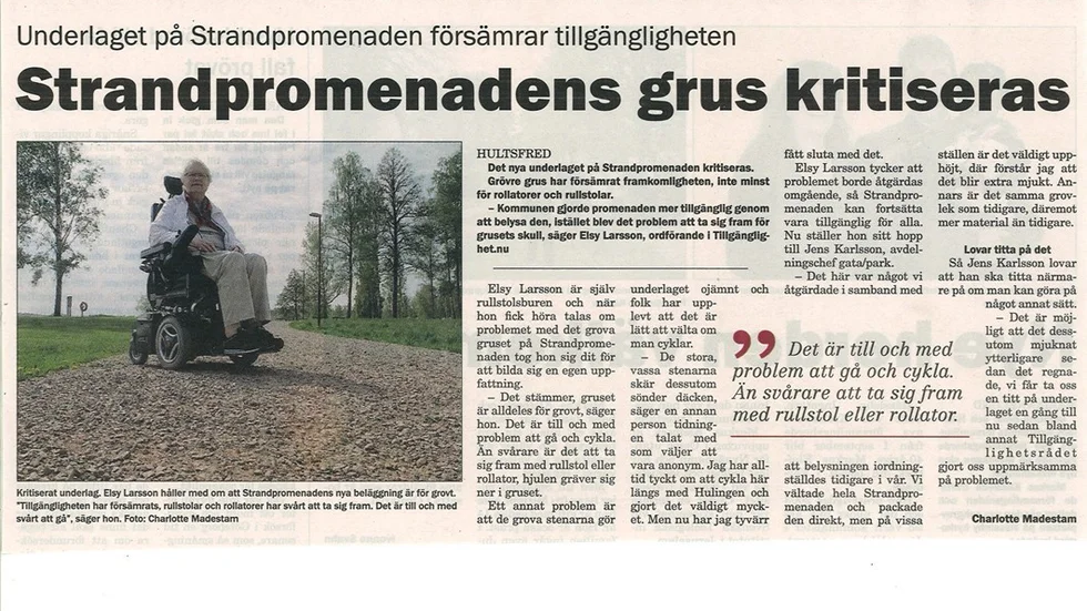 Vimmerby Tidning lördagen den 21 maj.