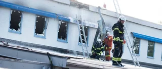 Brand på Tjust Rehab i Västervik