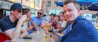Succé för blöt fest i solsken