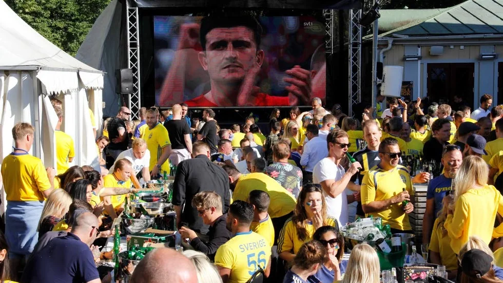 Förra sommaren visade Flustret Sveriges matcher på storbildsskärmar utomhus under herrarnas VM.
