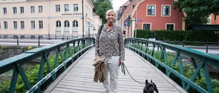 Lågt vatten gör Fyrisån ful