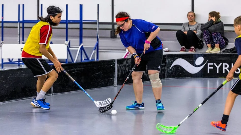 Tuff kamp. Petra Jonsér möter en motståndare i en duell.