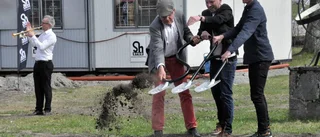 Första spadtaget inför nytt kulturhus