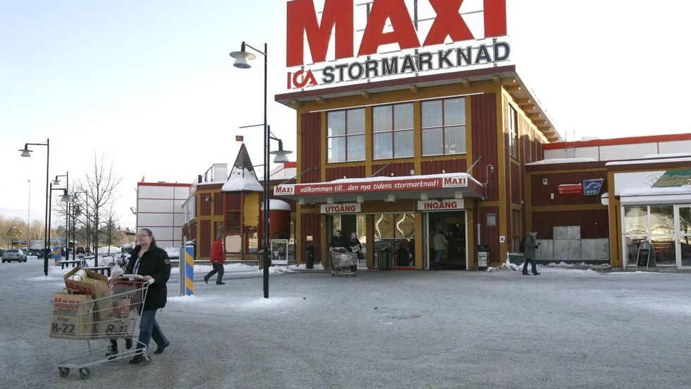 Ica Maxi i Stenhagen.