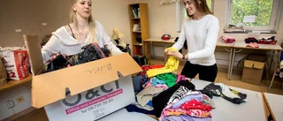 Fixar loppis för flyktinghjälp