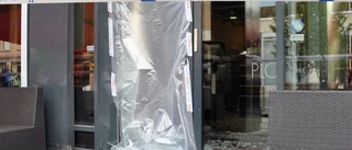 Smash and grab på restaurang