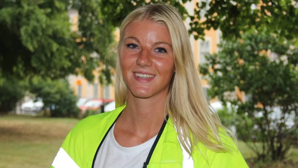 Sofia Hellström jobbar på Stadsbyggnadsförvaltningen och är projektledare för mätningarna.