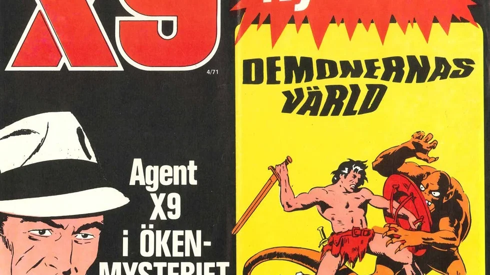 Klassikern Agent X9 från 1971.