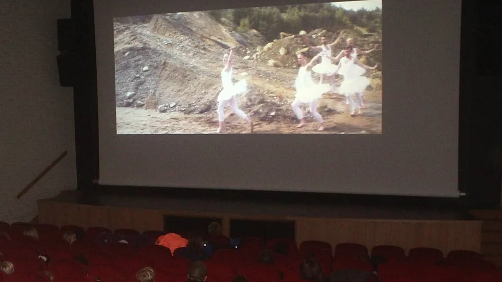 Balett. Bland annat så visades kortfilmen Liv i Aspenskolans aula på måndagen.