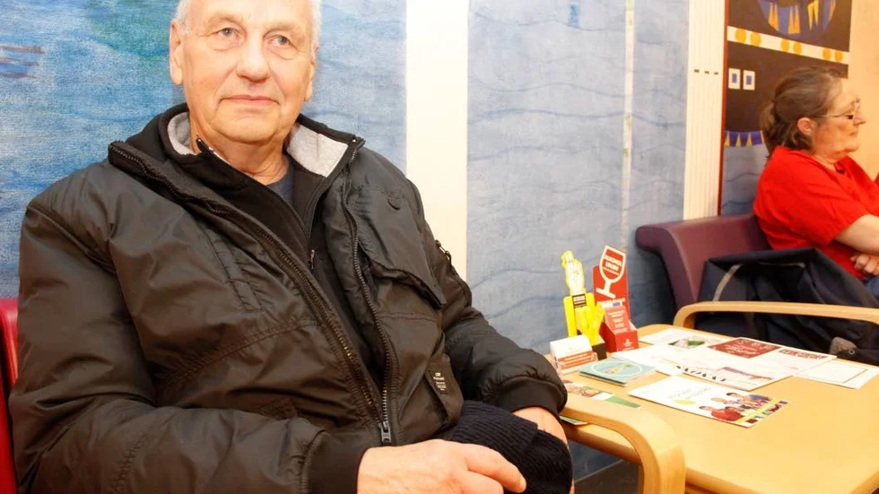 Nöjd. Lennart Wallén gillar Östhammars vårdcentral.