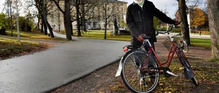 Uppsala lever inte upp till cykelambitionerna