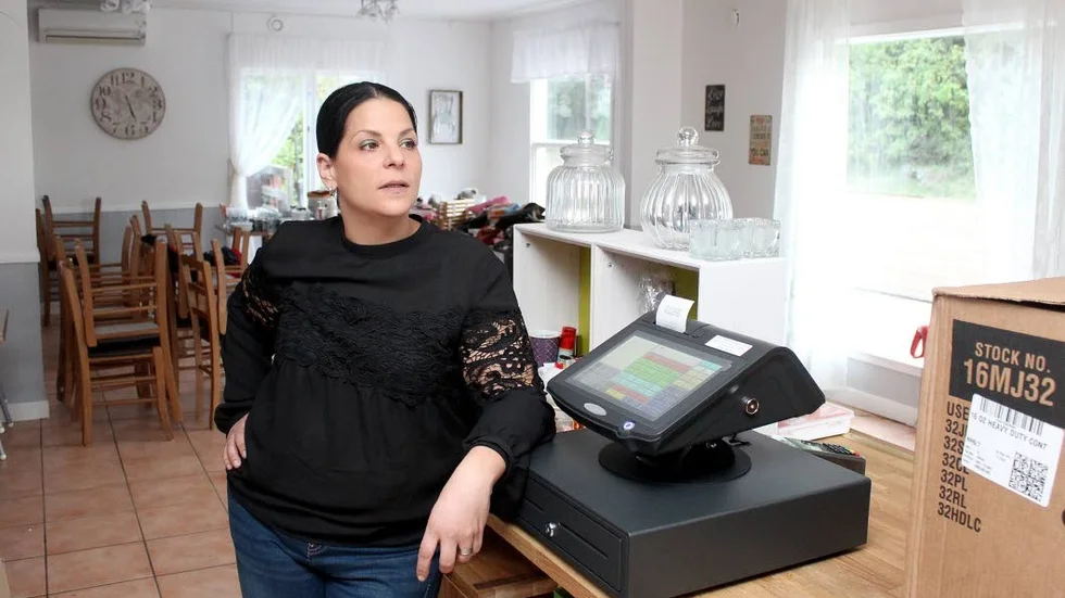 Kocken. "Jag tycker om att ha en ledarposition så det är lite av en dröm att starta eget" säger Cindy Jensen som kommer att sköta det mesta av verksamheten själv.