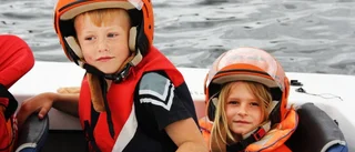 Fartfylld familjedag på udden