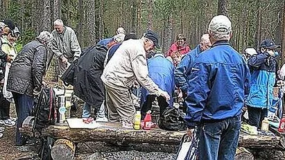 Motions- och grilldagen i Heby var populär.