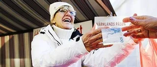 Anrik marknad på Vaksala torg