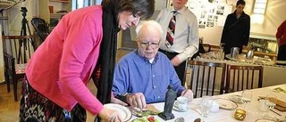 Mona hyllade 100-åringen Artur Borg