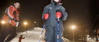 Rekordintresse för att åka slalom i Uppsala
