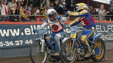 Greg Hancock och Jonas Davidsson.