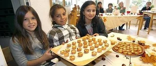 Skördefest på skola i Uppsala