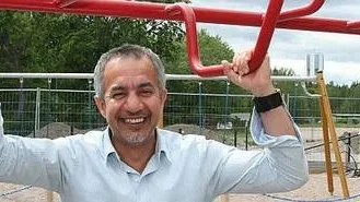 Glad rektor. Rahim Jassim är nöjd med den framgångsrika sommarskolan. Foto: Sarah Bruze.