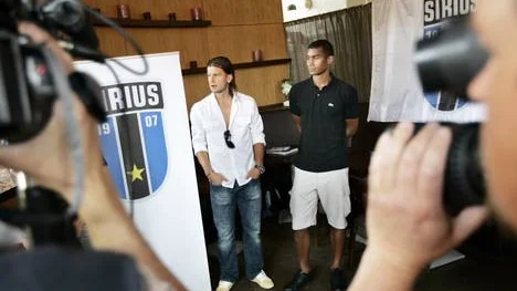 Sirius nyförvärv Haris Skenderovic och Demba Traore.