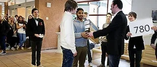Många decimaler i mattetävling