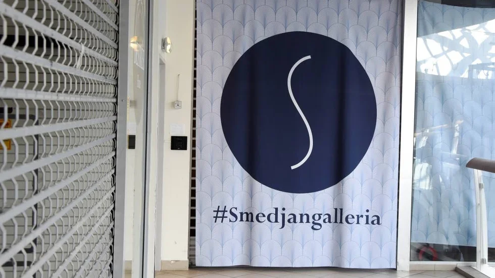 Väntar på hyresgäster. Högst upp i Smedjan finns två lediga butiksytor.