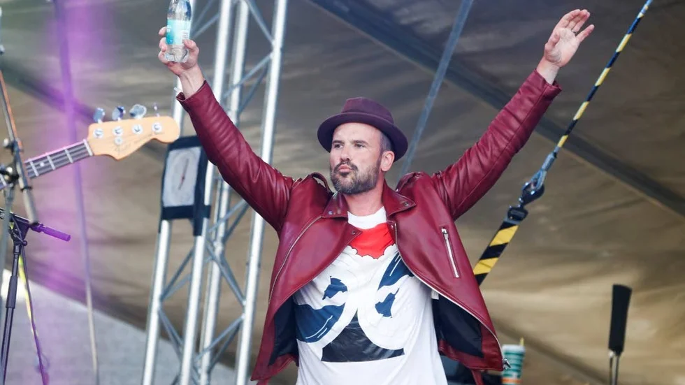 Martin Stenmarck på Luleå Hamnfestival.