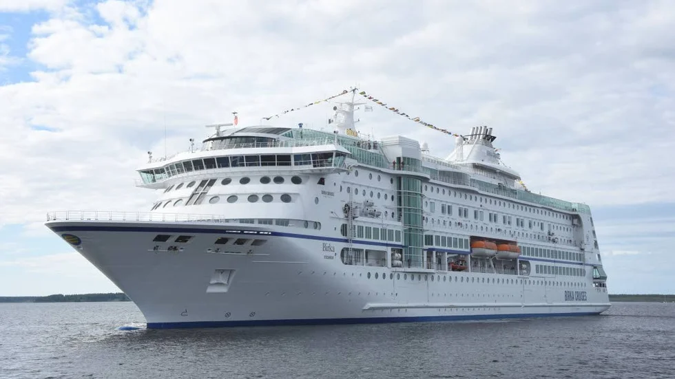 Fartyg. Birka Stockholm lade under torsdagen till vid Södra hamn för sista gången i år.
