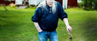 Hemma hos en blå man