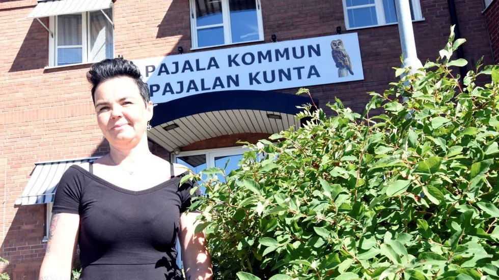 Pajalas kommunalråd Anna Kumpula Kostet (V) hoppas att gruvstarten sätter punkt för de tunga åren.