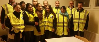 Vandrar för tryggare område