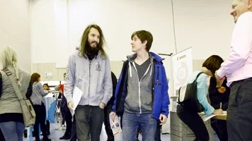 Emil Ekman och Erik JÃ¤dersten pÃ¥ Speedmeetinh i Fyrishov