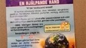 Klädinsamling en hjälpande hand