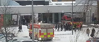 Gottsunda centrum avspärrat
