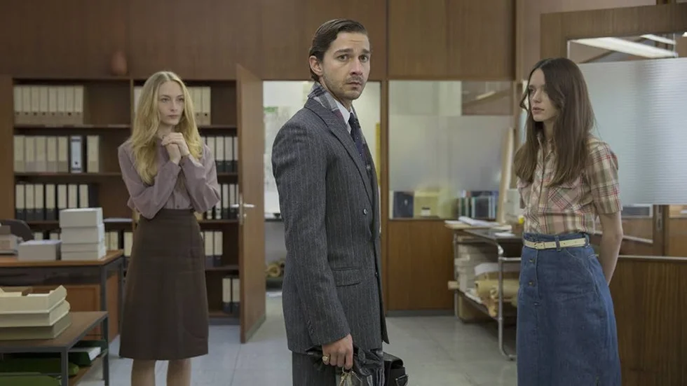 Shia Labeouf spelar i Lars von Triers omtalade "Nymphomaniac" med premiär på fredag.