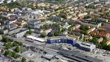 Flygbild Ã¶ver Resecentrum