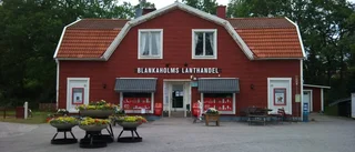 Lanthandeln blev utsatt för inbrott