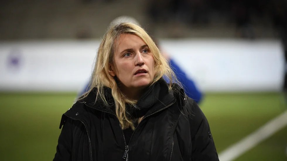 Chelseas tränare Emma Hayes. Arkivbild.